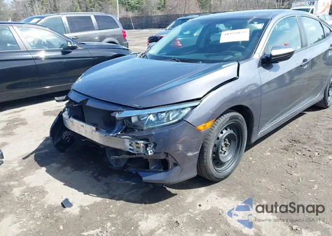 2018 Honda Civic Lx z USA, uszkodzony, nr VIN 2HGFC2F53JH607153